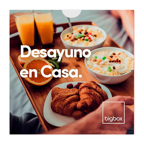Desayuno en Casa. Bigbox®